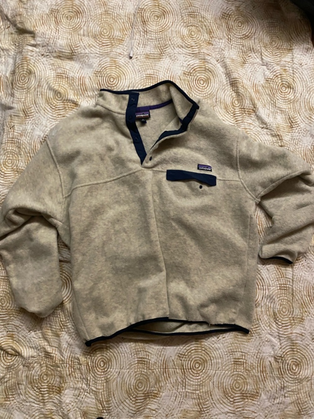 Patagonia lot two synchilla sweaters and Houdini windbreaker XL